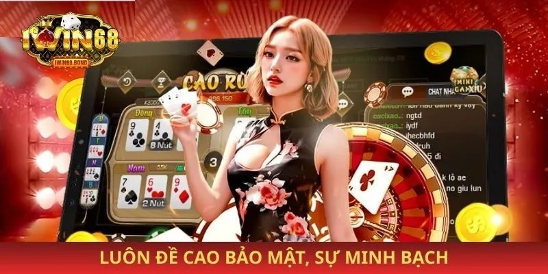 Luôn đề cao bảo mật, sự minh bạch